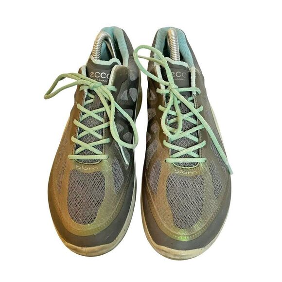 Ecco Biom Performance Green Lace Up Sneakers - Picture 2 of 6